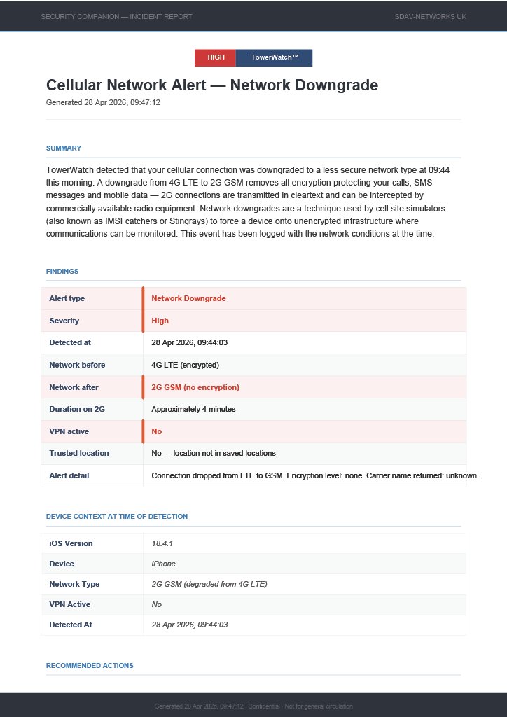 Incident Report page 1